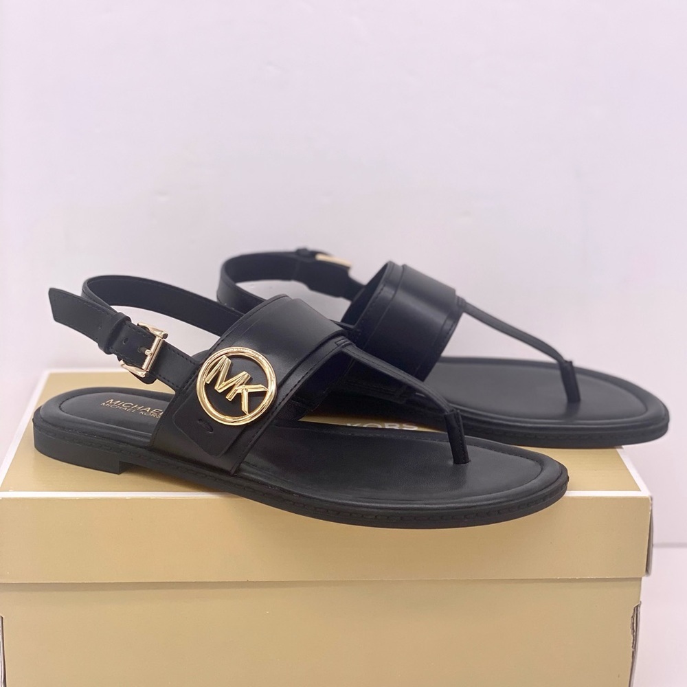 MICHAEL MICHAEL KORS Carmen Thong Sandal Black - Picture 7 of 10